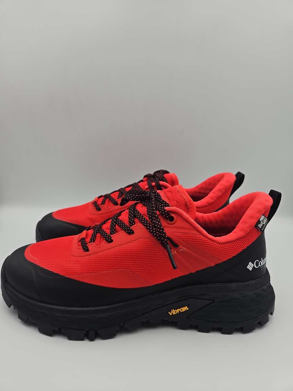 Columbia Women's Orange and Black Trail Sneakers with Vibram Sole